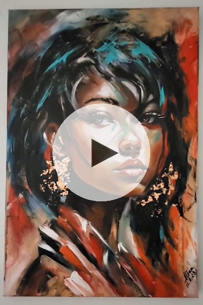 ArteDiAlina.com painting: What's wrong with me?